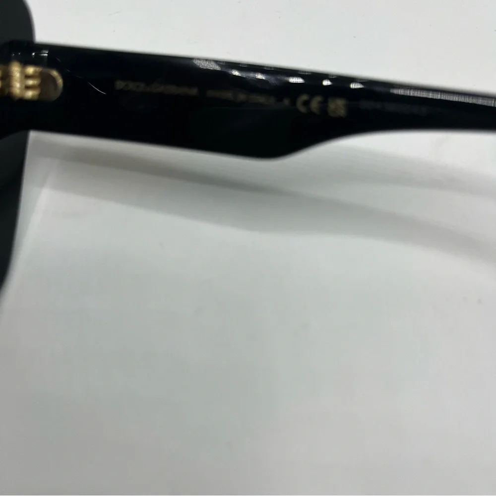 Dolce & Gabbana Women’s Cat Eye Sunglasses DG4405 Black - Picture 6 of 9
